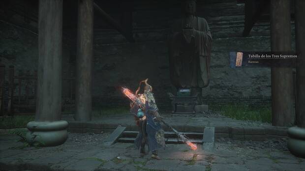 Black Myth: Wukong - Localización de la rareza Tablilla de los tres Supremos