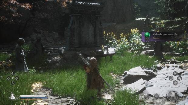 Black Myth: Wukong - Localización de la rareza Orbe de preservación