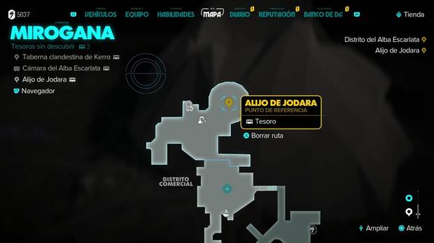 Star Wars Outlaws - Tesoros en Toshara: Alijo de Jodara