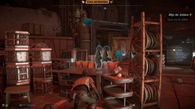 Star Wars Outlaws - Tesoros en Toshara: Alijo de Jodara, ubicación del cofre.