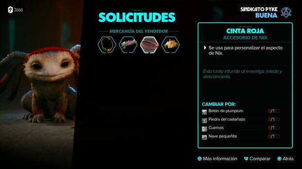 Star Wars Outlaws - Piezas de equipo: Cinta Roja