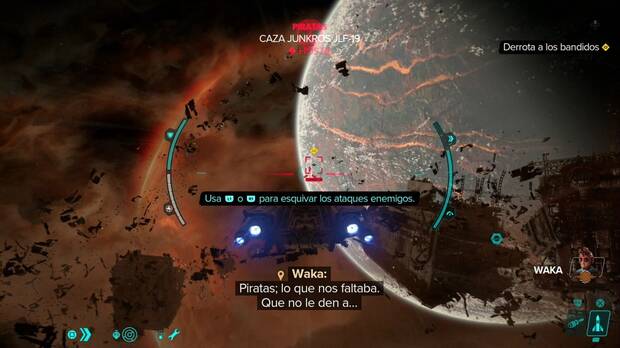 Star Wars Outlaws - Falsa bandera: la Cazaestelas dispara a naves enemigas