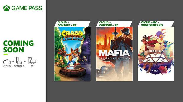 Novedades de la primera quincena de agosto en Xbox Game Pass.