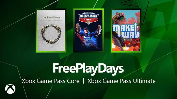 Juegos gratis de los Free Play Days de Xbox esta semana.