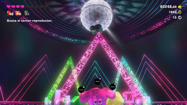 Donkey Kong Bananza - Ubicación del fósil Castor (variante) 06 en Estrato de la música