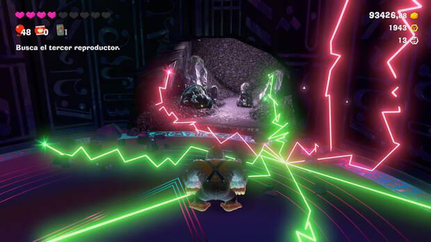Donkey Kong Bananza - Ubicación del fósil Castor (variante) 17 en Estrato de la música