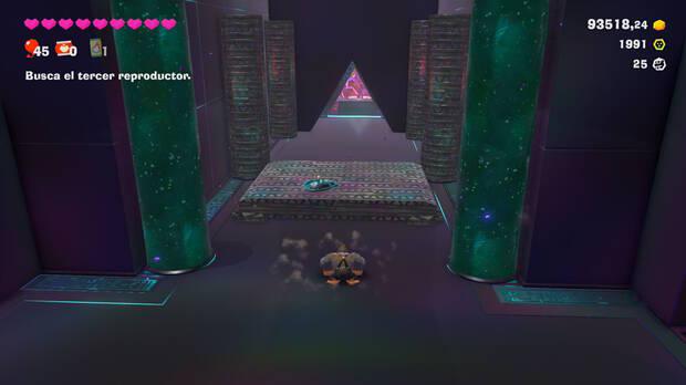 Donkey Kong Bananza - Ubicación del fósil Castor (variante) 28 en Estrato de la música