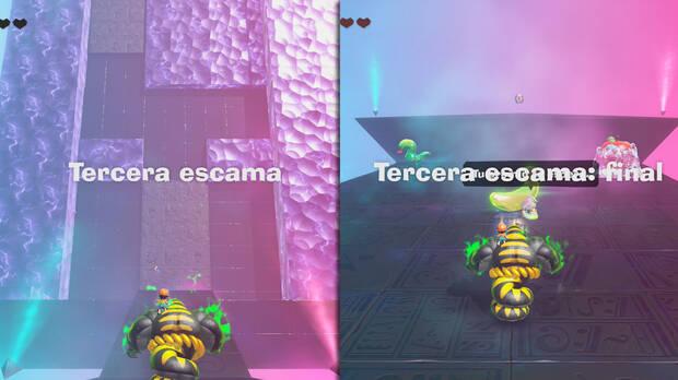 Donkey Kong Bananza - Ubicacin del pltano 25 en Estrato del desierto