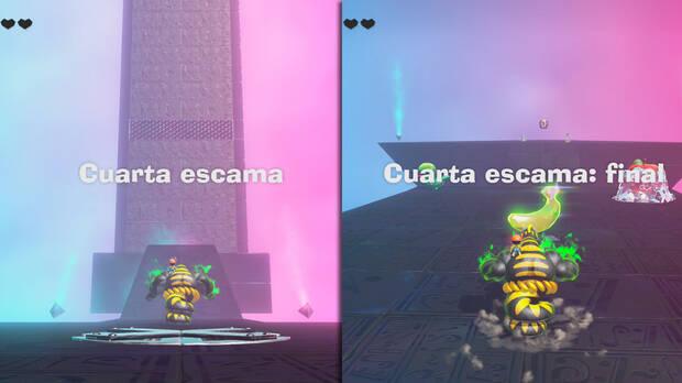 Donkey Kong Bananza - Ubicacin del pltano 27 en Estrato del desierto