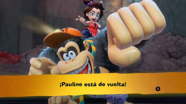 Donkey Kong Bananza - Volver a reunirte con Pauline en el post-game