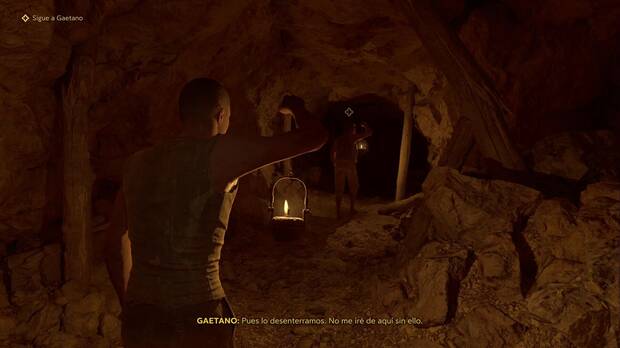 Mafia The Old Country - Prólogo: Enzo sigue a Gaetano por la mina de azufre