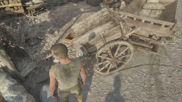 Mafia The Old Country - Prlogo: ubicacin de la nota Dosificando raciones en un carro cerca del puesto de Ignazio