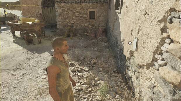 Mafia The Old Country - Prlogo: ubicacin de la nota Anuncio: Turnos extra junto a una puerta en la pared a la derecha del puesto de Ignazio