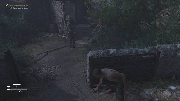 Mafia: The Old Country - Famiglia, guardia cerca del caballo