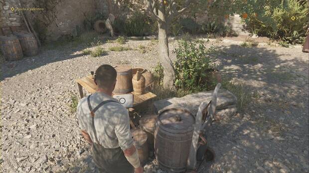 Mafia: The Old Country - Famiglia, ubicacin de la nota Amenaza de bandidos en el patio