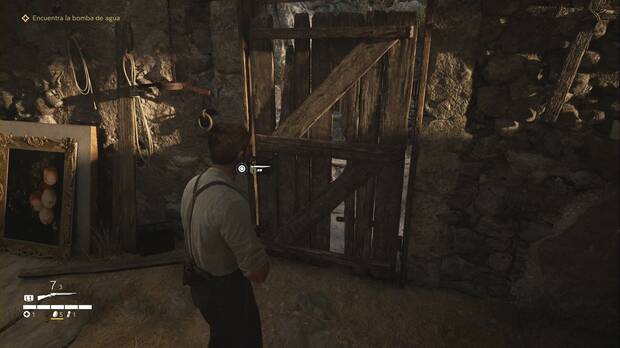 Mafia: The Old Country - Pizzu, puerta cerrada en el escondite de los bandidos