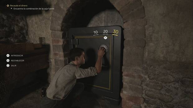 Mafia: The Old Country - Pizzu, combinacin para la caja fuerte de la finca del agricultor