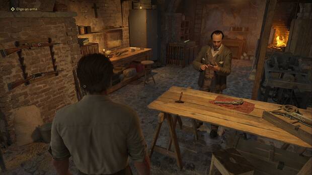 Mafia: The Old Country - Vendetta d'onore, arsenal de armas de Valerio en la bodega de la casa de Don Torrisi