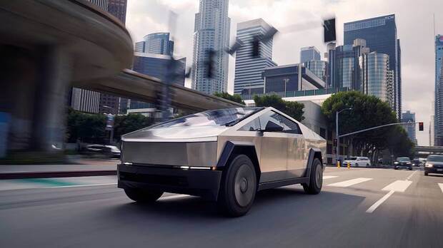 Cybertrucks de Elon Musk