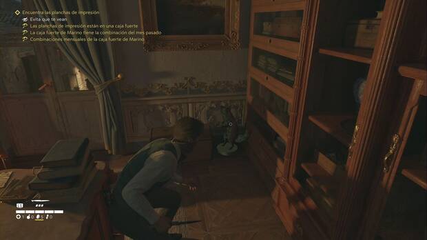 Mafia: The Old Country - La difesa siciliana, ubicación del zorro misterioso #4 en una esquina del descpaho de la primera planta del ayuntamiento de San Celeste