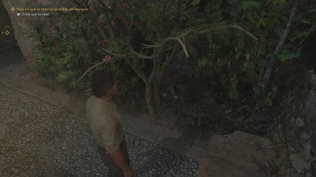 Mafia: The Old Country - Spirito sportivo, ubicación del zorro misterioso #5 entre la vegetación fuera del prostíbulo