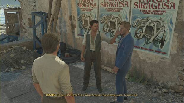 Mafia: The Old Country - Spirito sportivo, Leo y Cesare hablan sobre la Targa Siracusa