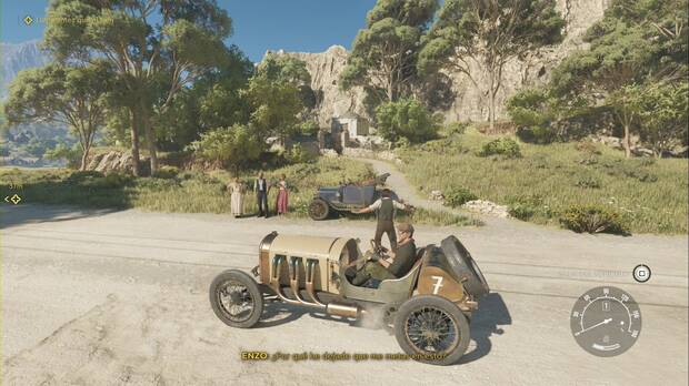 Mafia: The Old Country - Spirito sportivo, Enzo se prepara para correr contra un tren