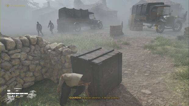 Mafia: The Old Country - Disgrazia, guardias patrullando por la curtiduría