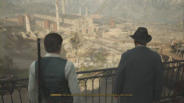 Mafia: The Old Country - Industria, el desconocido explica que Lorenzetti est atrapado en la fbrica
