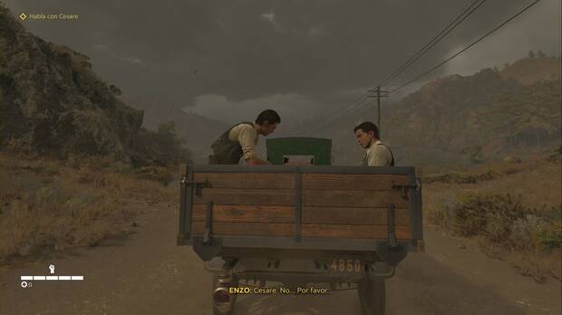 Mafia: The Old Country - La merica, Cesare y Enzo hablan en el camión