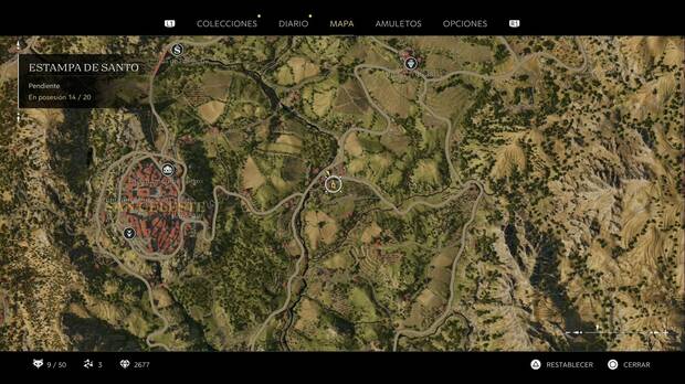 Mafia: The Old Country - Estampas de santos en el modo Explorar, ubicación de la ermita de San Bernardo