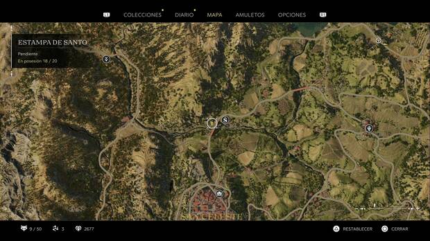 Mafia: The Old Country - Estampas de santos en el modo Explorar, ubicación de la ermita de Sant'Eligio