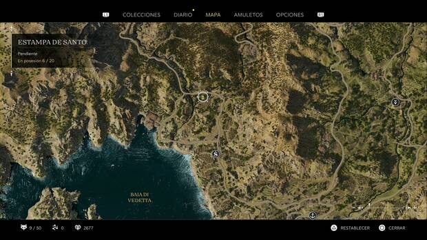 Mafia: The Old Country - Estampas de santos en el modo Explorar, ubicación de la ermita de San Bartolomeo