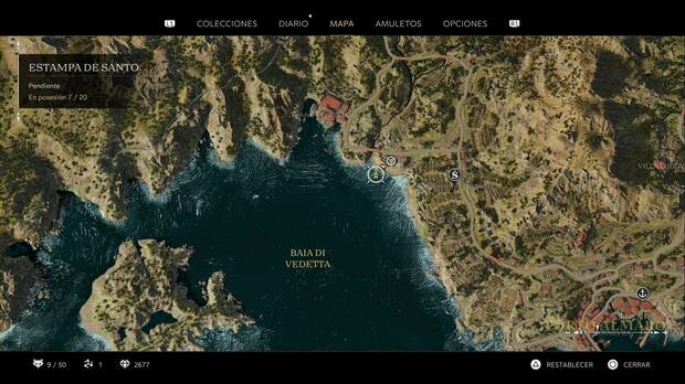 Mafia: The Old Country - Estampas de santos en el modo Explorar, ubicación de la ermita de San Clemente