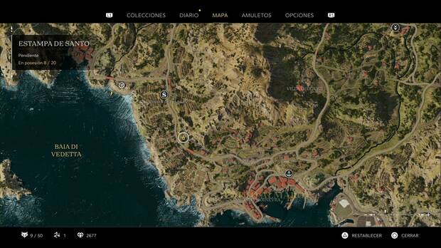 Mafia: The Old Country - Estampas de santos en el modo Explorar, ubicación de la ermita de San Giuda Taddeo