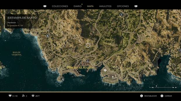Mafia: The Old Country - Estampas de santos en el modo Explorar, ubicación de la ermita de San Drogone