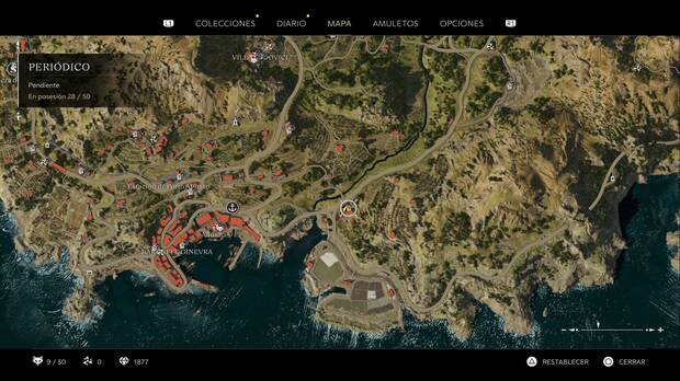 Mafia: The Old Country - Ubicación de los periódicos en el modo Explorar, ubicación de Buceador establece nuevo récord