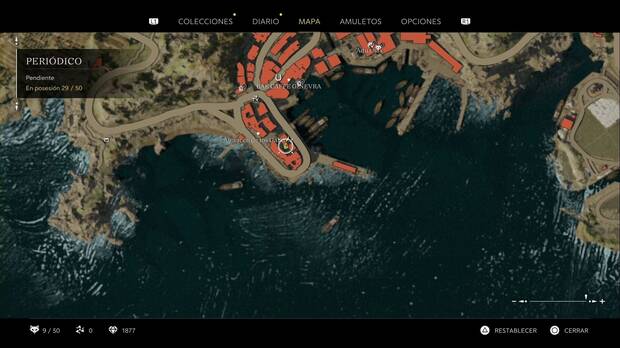 Mafia: The Old Country - Ubicación de los periódicos en el modo Explorar, ubicación de Llamada a la rebelión