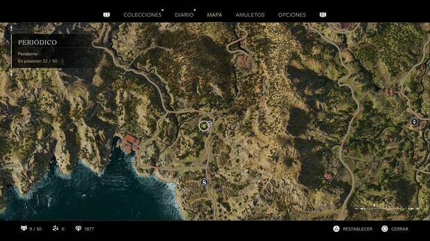 Mafia: The Old Country - Ubicación de los periódicos en el modo Explorar, ubicación de Un nuevo Papa