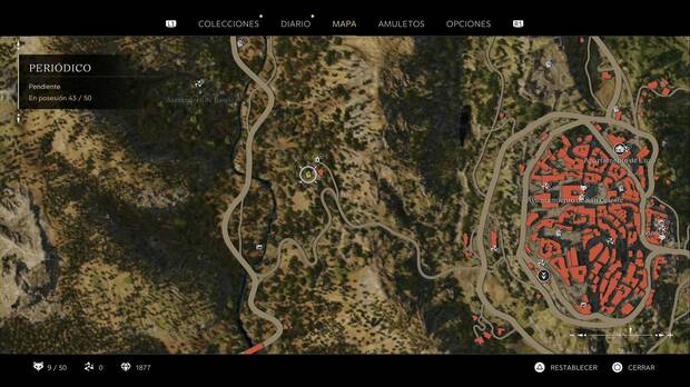 Mafia: The Old Country - Ubicación de los periódicos en el modo Explorar, ubicación de La erupción del volcán