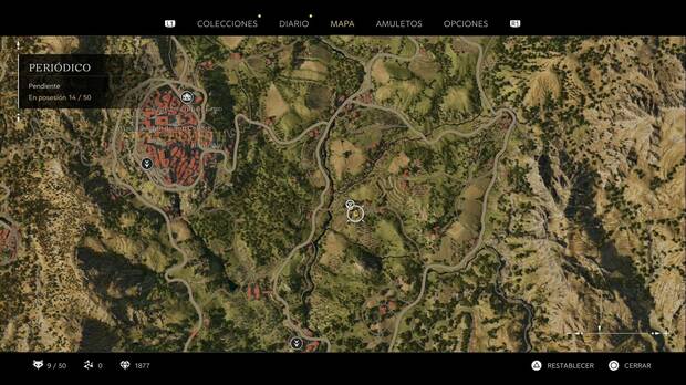 Mafia: The Old Country - Ubicación de los periódicos en el modo Explorar, ubicación de Un nuevo siglo