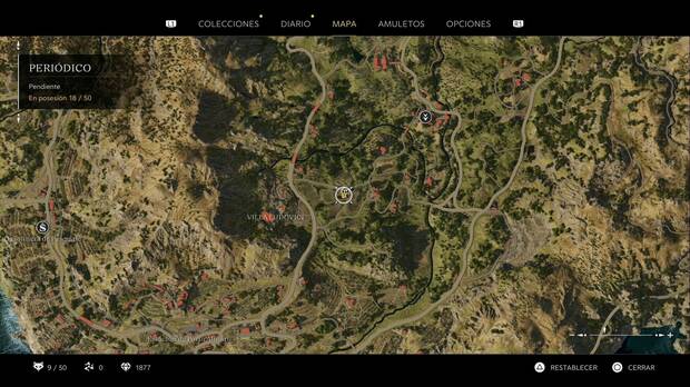 Mafia: The Old Country - Ubicación de los periódicos en el modo Explorar, ubicación de Exhibición de arte