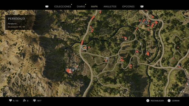 Mafia: The Old Country - Ubicación de los periódicos en el modo Explorar, ubicación de Carreras de Palermo