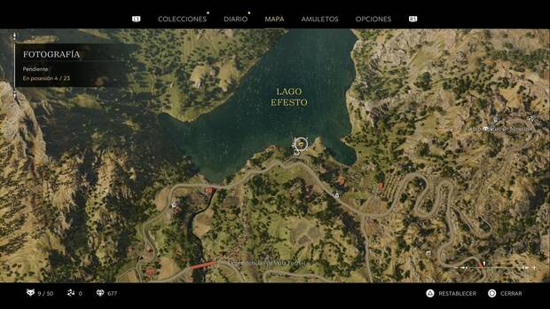 Mafia: The Old Country - Fotografías, ubicación del punto de fotografía Ruinas del templo de Neptuno (junto al Lago Efesto)