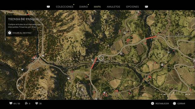 Mafia: The Old Country - Zorros misteriosos, ubicación del zorro misterioso #50