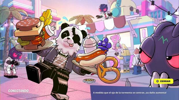 Fortnite Battle Royale -  Pantalla de carga de Paraso Tropical