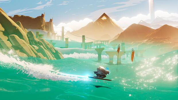 El surf es, curiosamente, una de las inspiraciones del juego.