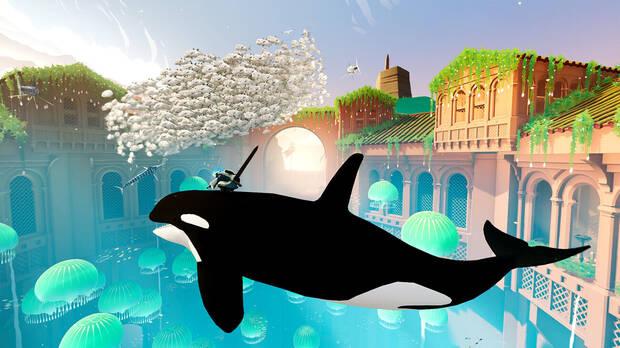 El despliegue de la fauna y la flora cuando el mar recupera su lugar es fantástico.