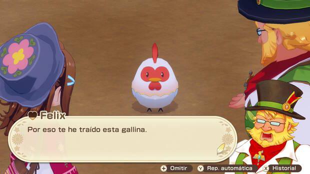 Además de cultivar el huerto, tenemos que cuidar de los animalitos de nuestra granja.