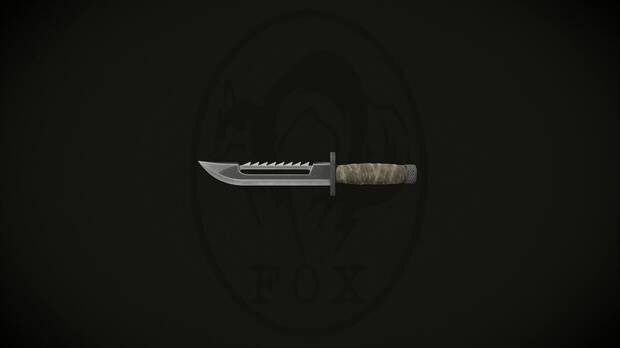 Metal Gear Solid Delta - Armas, Cuchillo